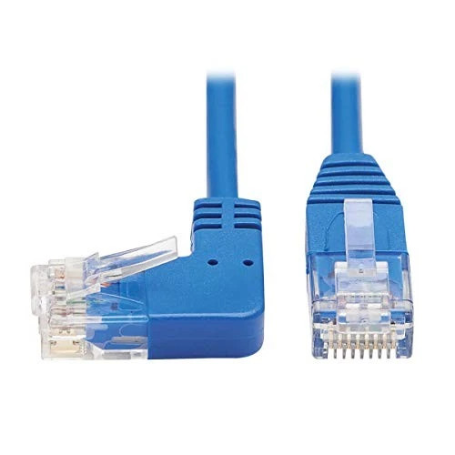 N204-S05-BL-LA | Tripp Lite | Cat6 Left Angled UTP Slim Molded 5ft Ethernet Cable