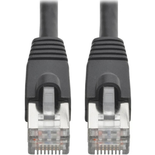 N262-001-BK | Tripp Lite | Cat6a Snagless Shielded STP 10G PoE 1ft Patch Cable