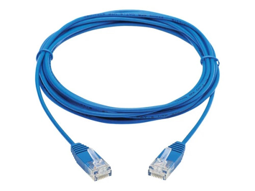N200-UR10-BL | Tripp Lite | Cat6 Gigabit Molded Ultra-Slim RJ45 10ft Ethernet Cable