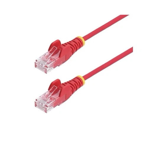 N6PAT25RDS | StarTech | 25ft Red Slim CAT6 Slim Snagless RJ45 UTP Ethernet Cable
