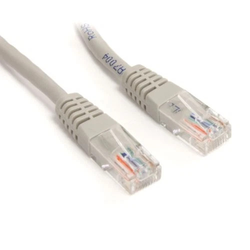 M45PATCH15GR | StarTech | 15ft Gray Molded Cat5e Utp Rj-45 Male Network Patch Cable