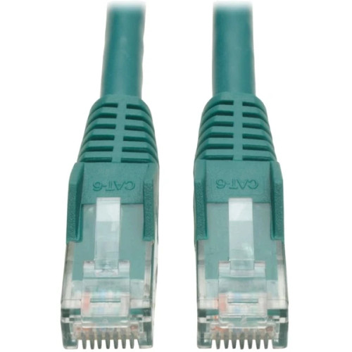 N201-004-GN | Tripp Lite | Cat6 GbE Snagless Molded Patch Cable UTP Green RJ45 4ft 4'