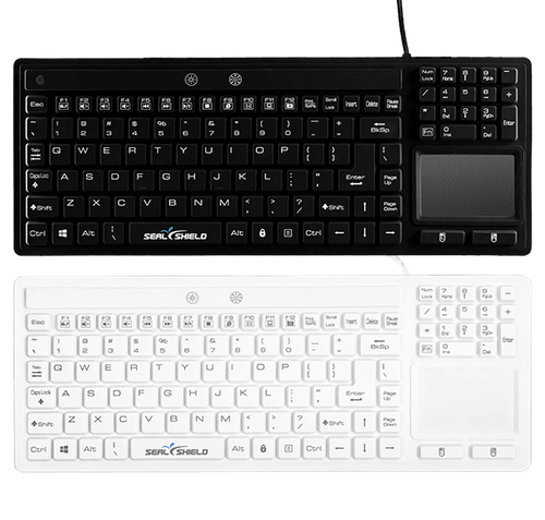 SW108PG | Seal Shield | Glow Series Silicone Backlit Keyboard Touchpad