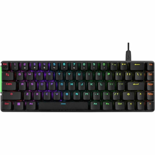 M602FALCHIONACENXBNBLK | Asus | ROG Falchion Ace 65 RGB Compact NX Brown Gaming Mechanical Keyboard