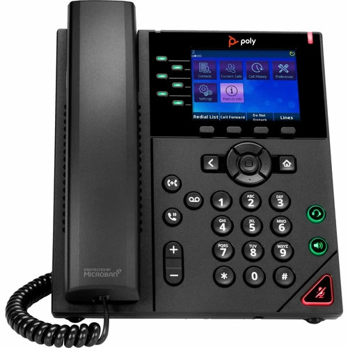 89K70AA-ABA | Poly | OBi VVX 350 IP Phone Corded Corded Desktop Wall Mountable
