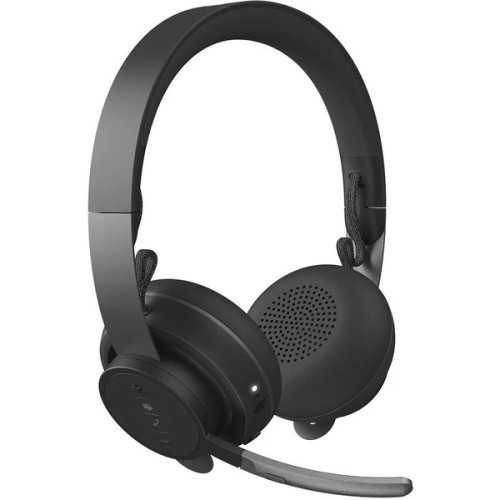 981-000858 | Logitech | Zone Wireless Plus MSFT Binaural Over The Head Headset