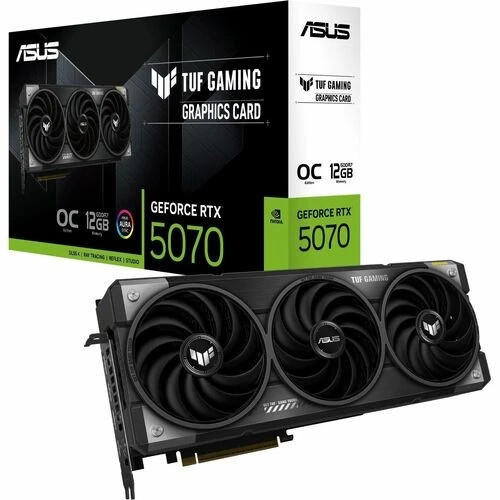 TUF-RTX5070-O12G-GAMING | Asus | TUF NVIDIA GeForce RTX 5070 Graphic Card 12GB GDDR7