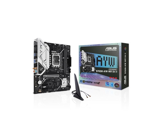 B760M-AYWD4II | Asus | LGA 1700 Intel B760 Micro ATX Motherboard