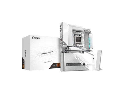 X870 | Gigabyte | AORUS STEALTH ICE AM5 AMD ATX Motherboard