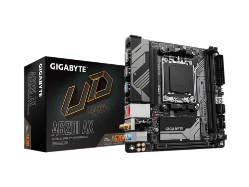 A620IAX | AMD | Gigabyte AM5 LGA 1718 Mini-ITX Motherboard