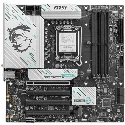 B860M | MSI | Gaming PLUS WIFI Gaming Desktop Motherboard