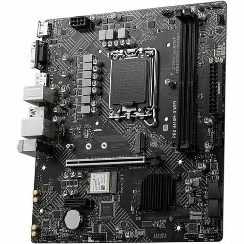 PROH610MGWIFI | MSI | PRO H610M-G WIFI Gaming Desktop Motherboard