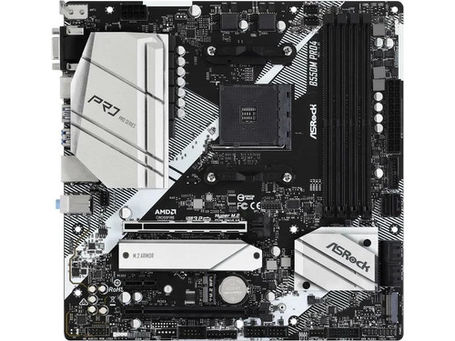 B550MPRO4 | AMD | ASRock AM4 B550 SATA 6Gb/s Micro ATX Motherboard