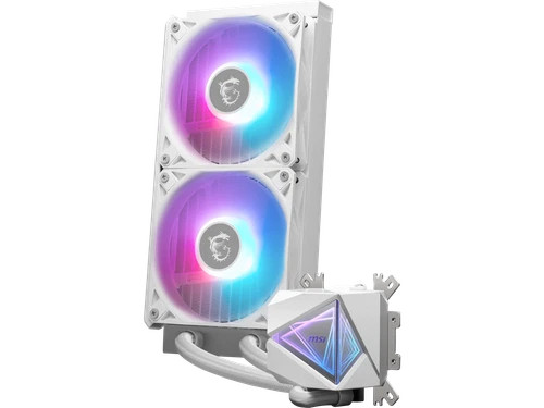 MAGCORELIQUIDI240WHITE | MSI | MAG CORELiquid I240 Cooling Fan/Radiator/Water Block/Pump
