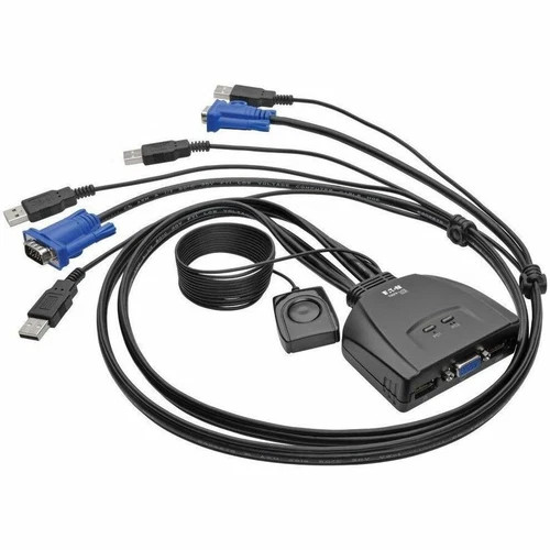 B032VU2 | Tripp Lite | 2-Port USB/VGA Cable KVM Switch