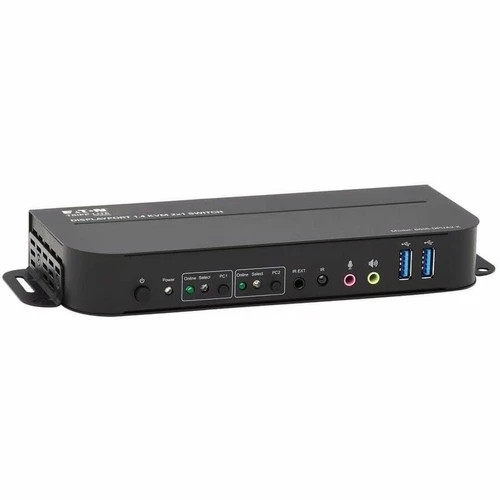 B005DPUA2K | Tripp Lite | 2 Port 4K 60Hz DisplayPort USB KVM Switch
