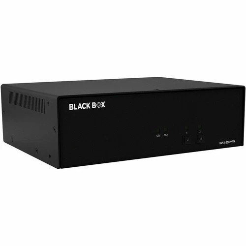 KVS4-2002HVX | Black Box | Secure NIAP 4.0 KVM Switch FlexPort HDMI/DisplayPortAudio