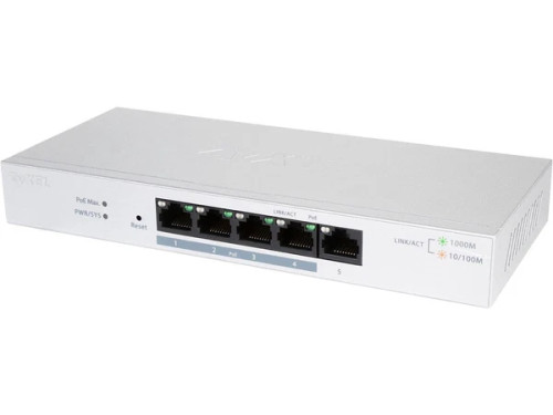 GS1200-5HP | Zyxel | 5-port GbE Web Managed PoE Switch