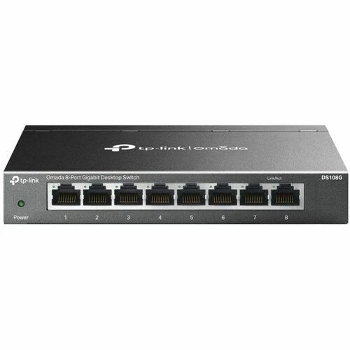 DS108G | TP-Link | DS105G Omada 8-Port Gigabit Desktop Switch
