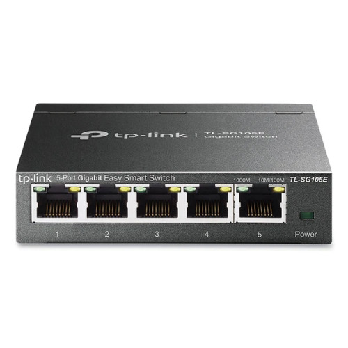 TLSG105E | TP-Link | Easy 5 Port Smart Gigabit Ethernet Desktop Switch