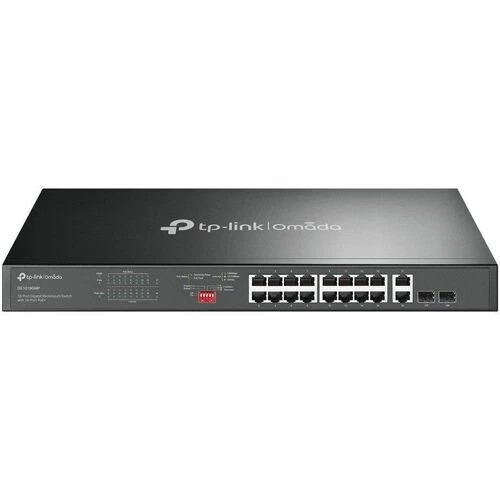 DS1018GMP | TP-Link | Omada 18-Port Gigabit Rackmount Switch 16-Port PoE+