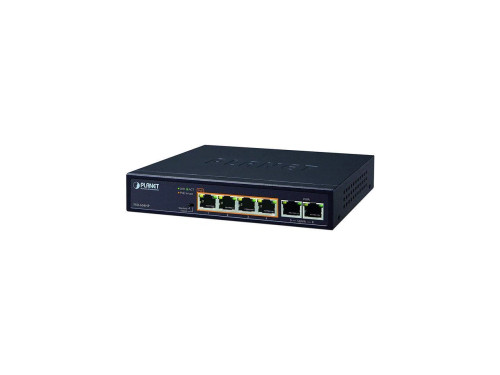FSD-604HP | Planet | 4-Port 10/100TX 802.3af/at PoE + 2-Port 10/100TX Desk