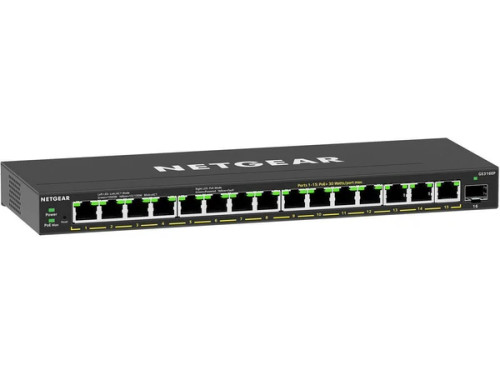 ?GS316EP-100NAS | Netgear | 16-Port PoE Gigabit Ethernet Plus Switch GS316EP Managed