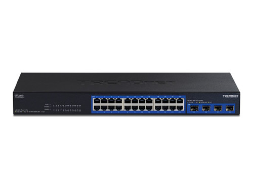 TEG-S50284 | TRENDnet | 28-Port Multi-Gig Switch 24 2.5GB RJ45 Ports 4 x 10G SFP+