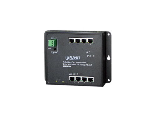 WGS-4215-8T2S | Planet | Industrial 8-Port 10/100/1000T + 2-Port 100/1000X SFP Wall