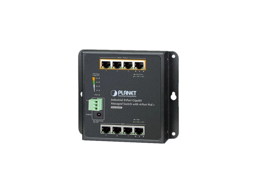 WGS-804HPT | Planet | Industrial 8-Port 10/100/1000T Wall-mounted Managed Switch