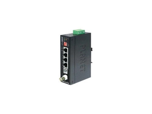 IVC-234GT | Planet | Unmanaged Industrial 1-Port BNC RJ11 to 4-Port Gigabit Ethern