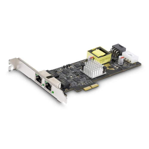 PR22GIP-NETWORK-CARD | StarTech | 2-Port 2.5Gbps PCI Express PoE Network Card Dual Intel I225-V