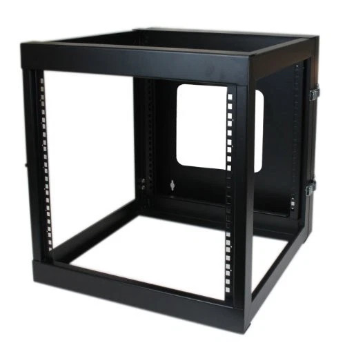 RK1219WALLOH | StarTech | 12U 22in Depth Hinged Open Frame Wallmount Server Rack