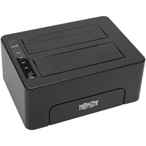 U339002 | Tripp Lite | USB 3.0 to Dual SATA External Hard Drive Docking Station