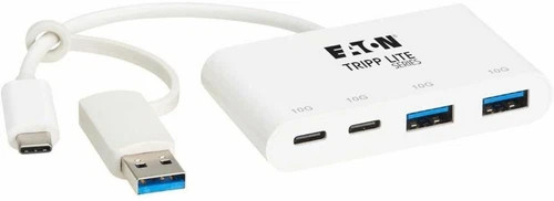 U460-004-2A2C-3 | Eaton | 4-Port USB-C Hub USB 3.2 Gen 2 10 Gbps