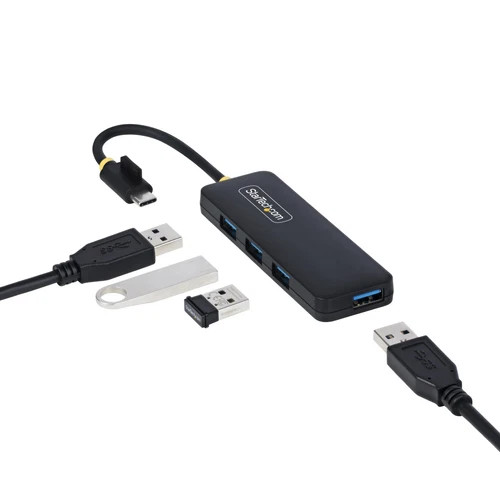 H5C4A-USB-HUB | StarTech | 4-Port USB-C Hub USB 3.0 5Gbps USB-C to 4X USB-A Bus Powered