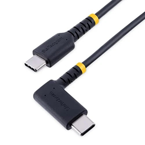 R2CCR-30C-USB-CABLE | StarTech | 1ft 30cm USB C Charging Cable Right Angle