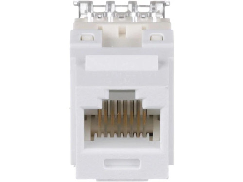 NKP5E88MWH | Panduit | NetKey Cat5e Punchdown Keystone Jack Module White