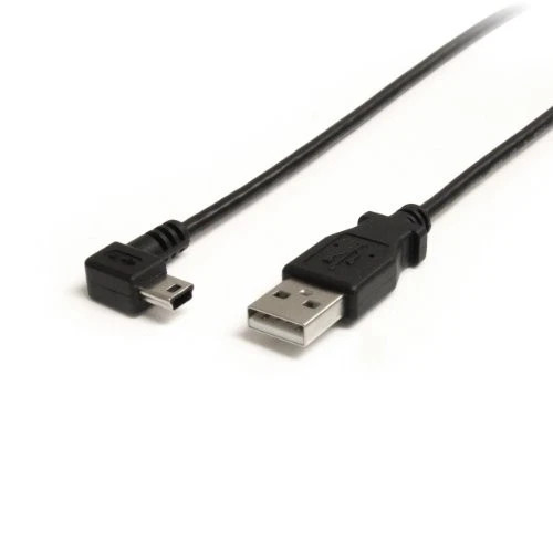 USB2HABM6RA | StarTech | 6ft Mini A to Right Angle Mini B Type A Male USB Cable