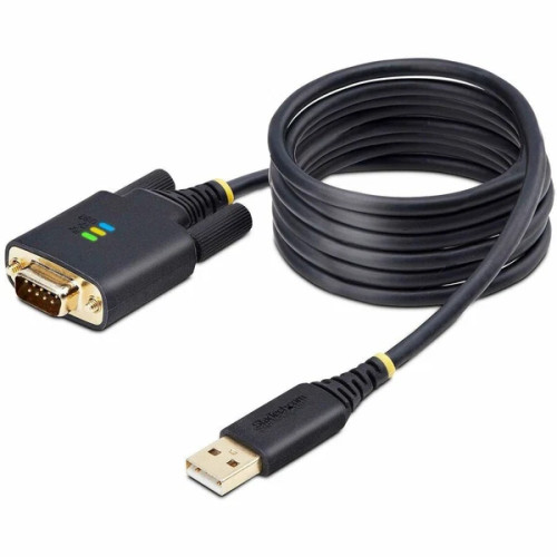 1P6FFCUSBSERIAL | StarTech | 6.6ft 2m USB to Serial Adapter Cable USB-A to DB9 RS232