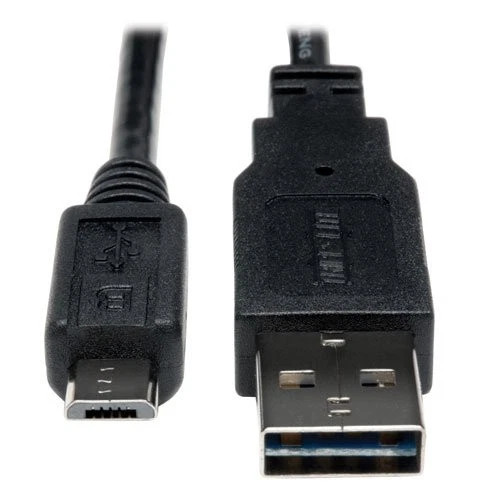 UR050-003 | Tripp Lite | 3ft USB 2.0 High Speed Cable Reversible A to 5Pin Micro