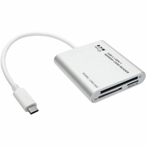 U452003 | Tripp Lite | USB 3.1 Multi-Drive Smart-Card Flash-Memory Media Reader/Writer