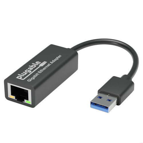 USB3E1000 | Plugable | USB 3.0 To 10/100/1000 Gigabit Ethernet Lan Network Adapter-asix
