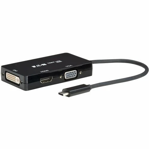 U444-06NHDV4K6B | Eaton | USB-C M/3xF 4K 60 Hz HDMI DVI VG Multiport Adapter