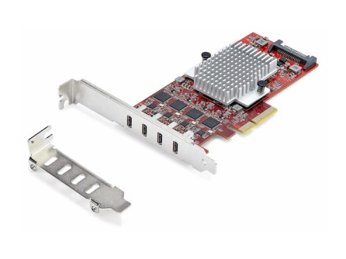 P10Q4C-USB-CARD | StarTech | 4-Port USB Type-C PCIe Card USB 3.2 10Gbps USB-C PCI Express