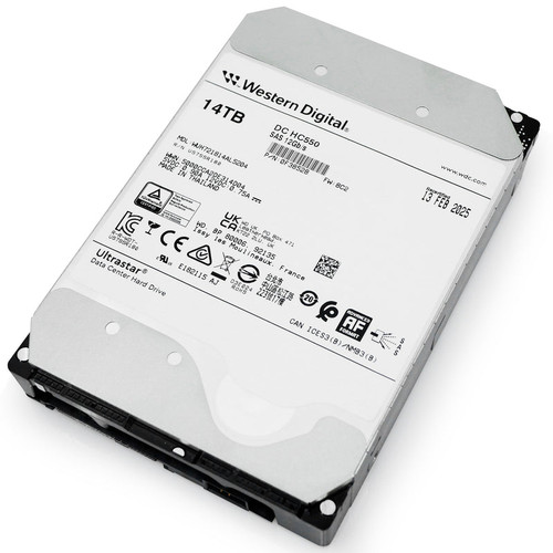 0F38528 | WESTERN DIGITAL | HC550 14TB 12G SAS 7.2K 512E 3.5 LFF HDD