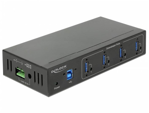 63309 | Delock | 4-Port USB 3.0 Industrial Hub