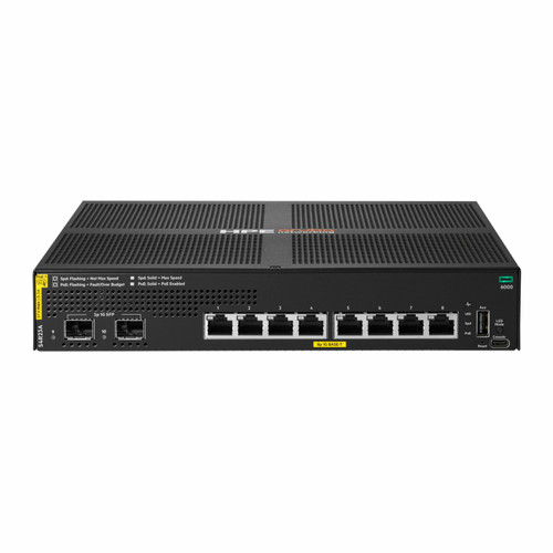 S4R23A#ABB | HPE | 8-Port Multi-Gigabit PoE++ Managed Switch