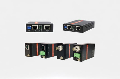 EUP-2808R-4T-PKG | Intercoax | Power over UTP Ethernet Extender Kit