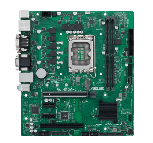90MB1AT0-M0EAYC | Asus | H610M-C LGA1700 DDR5 Micro-ATX Motherboard